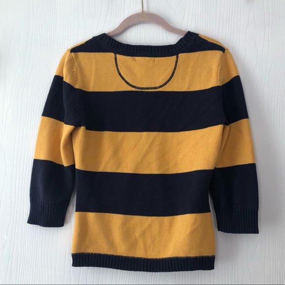 Preppy Striped Cardigan - Picture 3 of 3